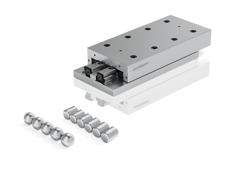 Frictionless Tables with Roller Cages Type NK